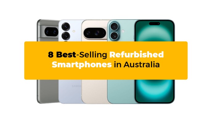 8 Best-Selling Refurbished Smartphones in Australia (2025)